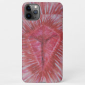 Jesus on the Cross Phone Case iPhoneケース (裏面)