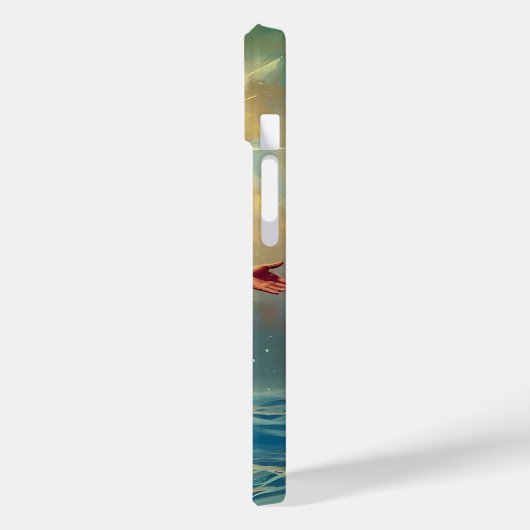 Jesus On Water iPhone / iPad case Case-Mate iPhoneケース (裏面 / 左)