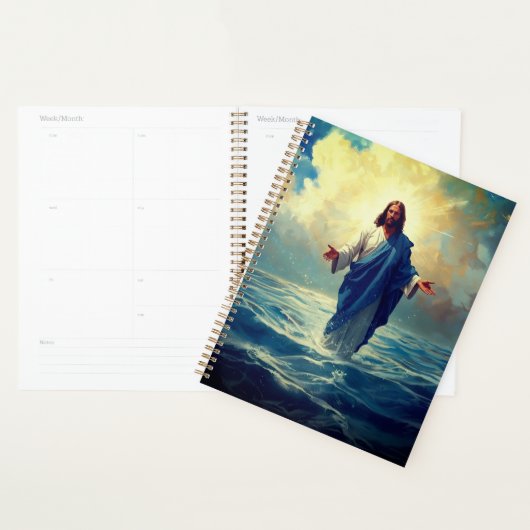 Jesus on Water Year Planner プランナー手帳 (ディスプレー)