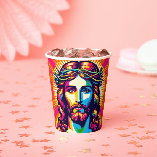 Jesus paper cups. 紙コップ (インサイチュ)