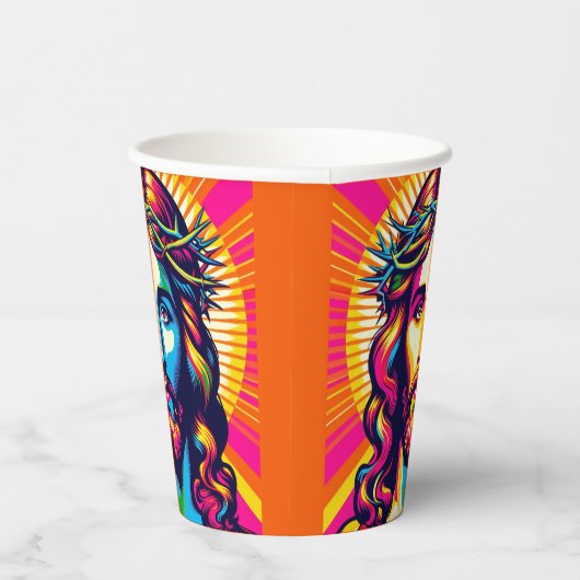 Jesus paper cups. 紙コップ (右)