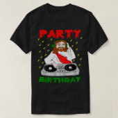 Jesus Party like its your Birthday Xmas Pullover Tシャツ (デザイン正面)