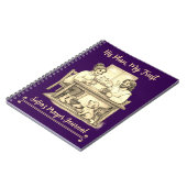 Jesus photo notebook - personalized faith journal ノートブック (左側)