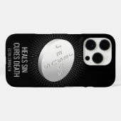 Jesus Pill – カスタマイズ可能な信仰Hope 祈 God Case-Mate iPhoneケース (裏面 (横))