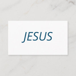 Jesus Prayer Standard, 3.5" x 2.0" Business Card 名刺