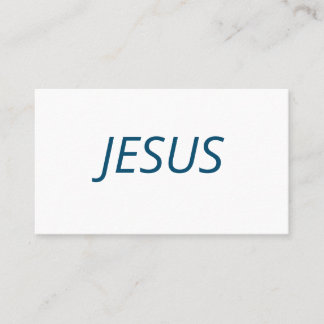 Jesus Prayer Standard, 3.5" x 2.0" Business Card 名刺