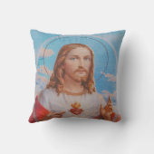 Jesus prayer traditional pillow クッション (裏面)