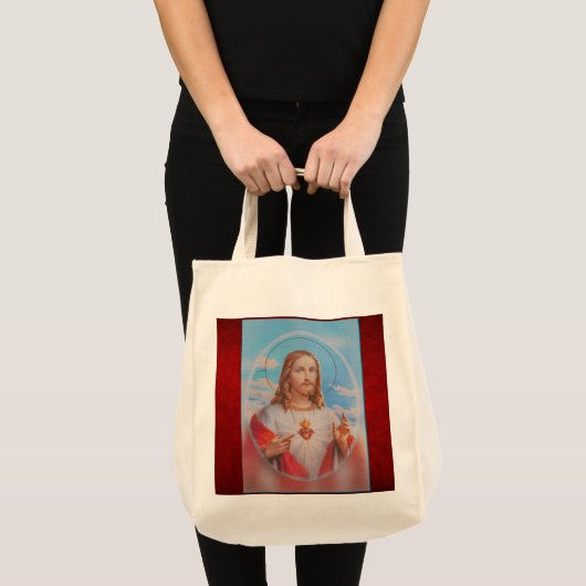 Jesus prayer traditions religious bag トートバッグ (正面(商品))