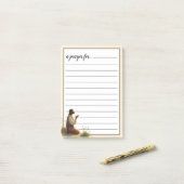 Jesus Praying in Garden War Room Prayer ポストイット (デスク上)