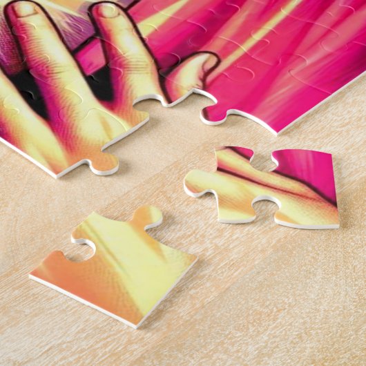 Jesus Puzzle. ジグソーパズル (側面)