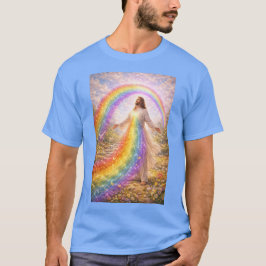 Jesus rainbow T-Shirt Tシャツ
