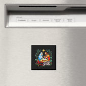 Jesus Reason For The Season Nativity Christmas Des マグネット (インサイチュ (食洗機))