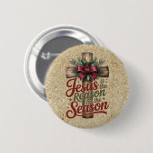 Jesus Reason Season Button 缶バッジ (正面&裏面)