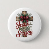 Jesus Reason Season Button 缶バッジ (正面)