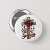Jesus Reason Season Button 缶バッジ (正面&裏面)
