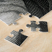 Jesus Religious Monochrome ジグソーパズル (側面)