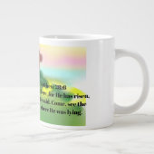 jesus risen  ジャンボコーヒーマグカップ (右)