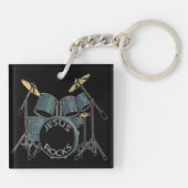 Jesus Rocks – ドラマー キーホルダー (裏面)