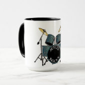 Jesus Rocks – ドラマー マグカップ (正面左)