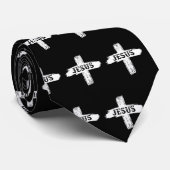 Jesus Rugged Cross Neck Tie ネクタイ (ロール)