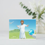 Jesus Salavator e - mundi ポストカード (スタンド正面)