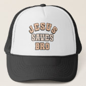 JESUS SAVES BRO VINTAGE キャップ (正面)