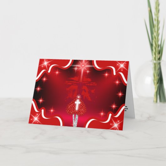 Jesus Savior Redeemer Greeting Card カード (正面)