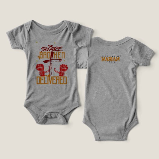 Jesus Set Me Free Christian Spiritual Believe  (デザイン正面&裏面)