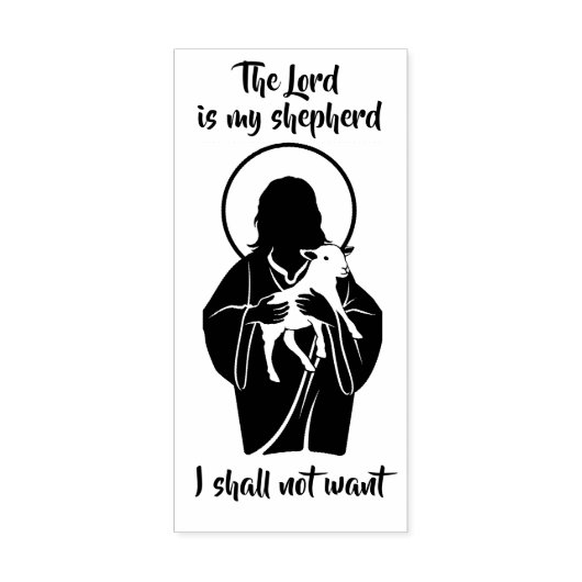 Jesus Shepherd ラバースタンプ (インプリント)