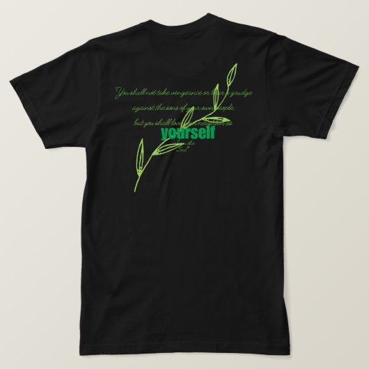 Jesus shirts tシャツ (デザイン裏面)