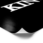 Jesus silhouette King of kings  ポスター (コーナー)