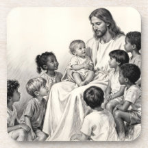 Jesus Sitting with Children
