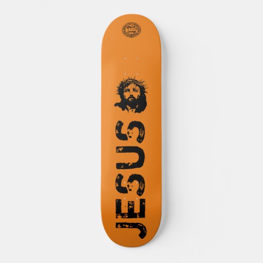 Jesus Skateboard, 8 1/8"デッキ スケートボード (正面)