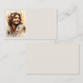 Jesus Smiling Business Card 名刺 (正面/裏面)