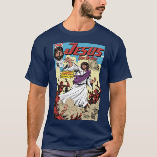 Jesus Son of God Comic Cover All Auity family fami Tシャツ