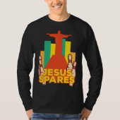 Jesus Spares Bowling Team Christian Tシャツ (正面)