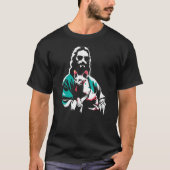 Jesus Sphynx Cat - Funny Christian Religious Sphyn Tシャツ (正面)