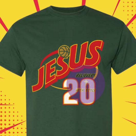 JESUS - Sports 20 - Christian Tシャツ