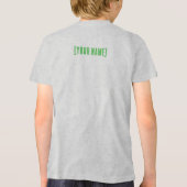 Jesus Squad – Custom Cute Christian Animal Crew トライブレンドＴシャツ (裏面)