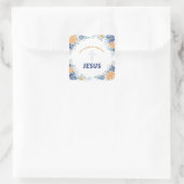 Jesus Sticker スクエアシール (バッグ)