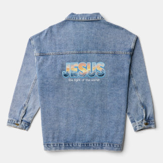 Jesus Sunrise デニムジャケット