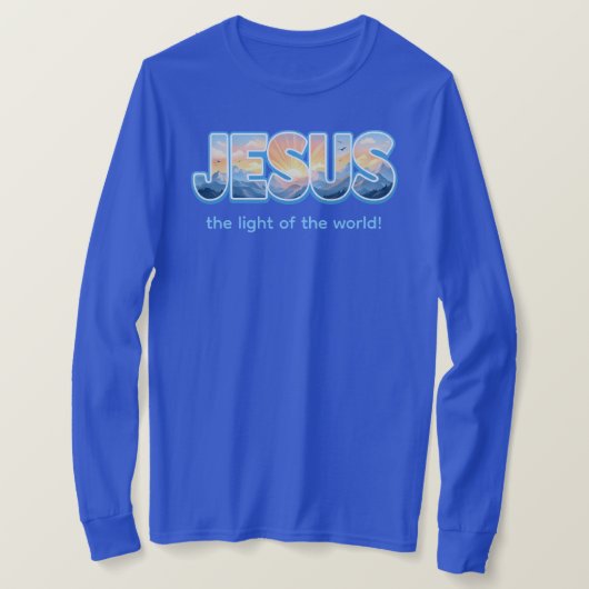 Jesus Sunrise Tシャツ (デザイン正面)