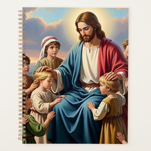Jesus Surrounded by Children プランナー手帳 (正面)