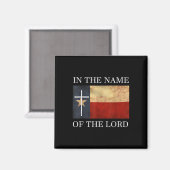 Jesus Texas Christian マグネット (正面/裏面)