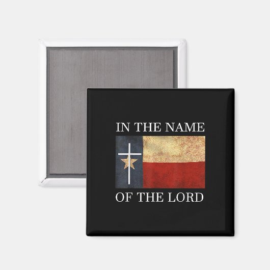 Jesus Texas Christian マグネット (正面/裏面)