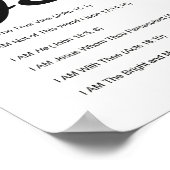 Jesus The 素晴らし I AM Poster ポスター (角)