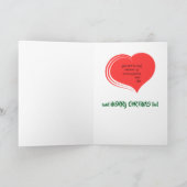 Jesus the Birthday Boy Christmas Card カード (内部)