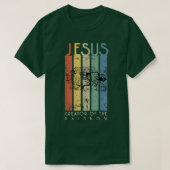 JESUS The Creator of the Rainbow (Noah and the Ark Tシャツ (デザイン正面)