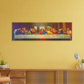 Jesus The Last Supper Canvas Print Picture キャンバスプリント (インサイチュ (リビング))