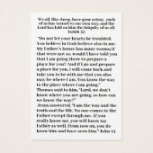 Jesus the WAYプロファイルカード (裏面)